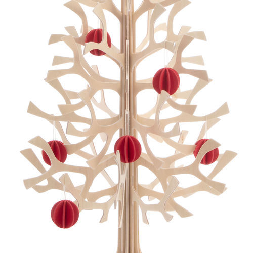 Décoration pour arbre de Noël en contreplaqué - BAUBLE SMALL - dESIGNoBJECT - résidentielle