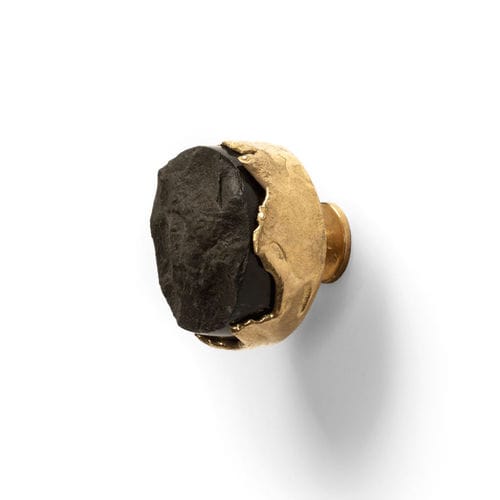 Bouton de meuble contemporain - TIFFANY MARBLE CM3004 - PullCast - en laiton / en marbre