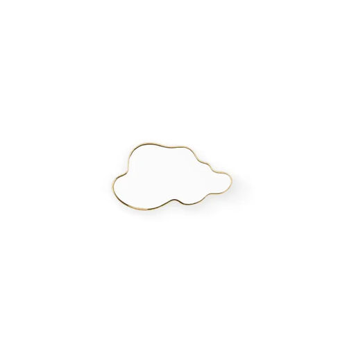 Poignée de meuble en laiton - CLOUD KD7006 - PullCast - polie / laquée / émaillée