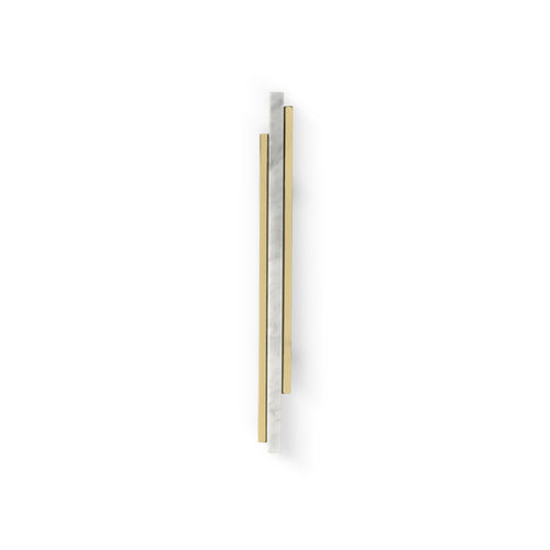 Poignée de tirage de porte - Skyline CM3062 - PullCast - en laiton poli / en marbre / contemporaine
