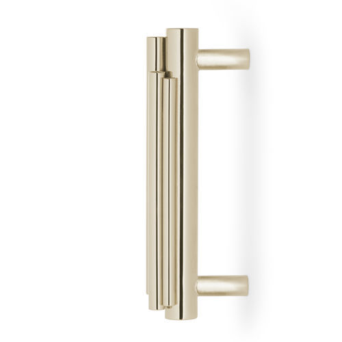 Poignée de meuble en laiton plaqué or - Brubeck TW5015L/R - PullCast