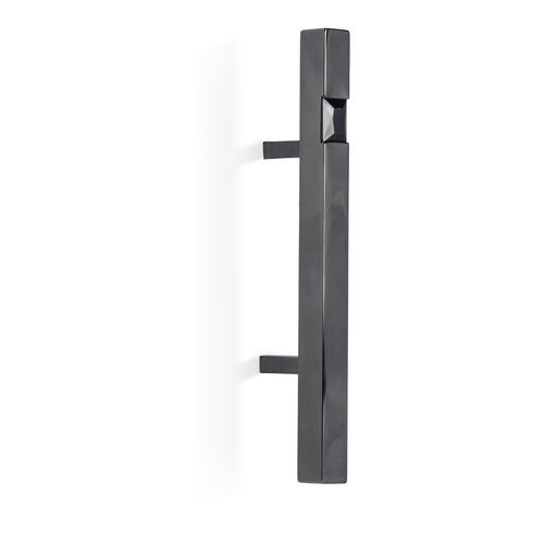 Poignée de meuble en laiton nickelé - ONYX LE4014 - PullCast