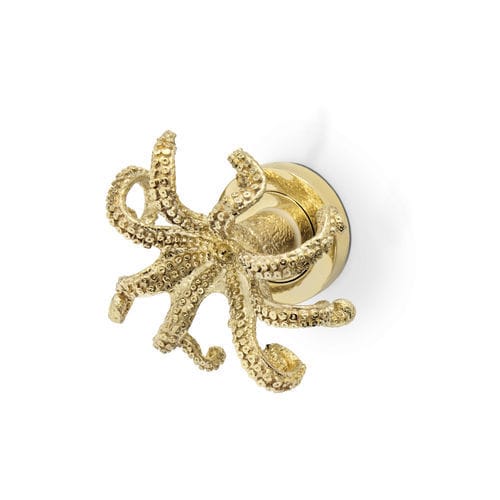 Bouton de porte contemporain - OCTO OC2031 - PullCast - en laiton brossé / en laiton poli / en laiton vieilli