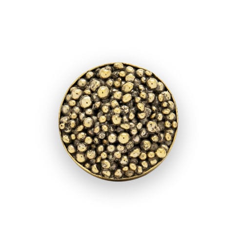 Bouton de meuble contemporain - CAVIAR OC2032 - PullCast - en laiton brossé / en laiton poli / en laiton vieilli