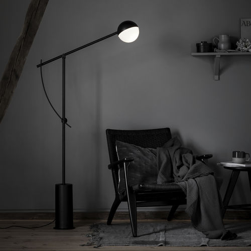 Lampe de sol - BALANCER - Northern - en acier à revêtement par poudre / contemporaine / d'intérieur