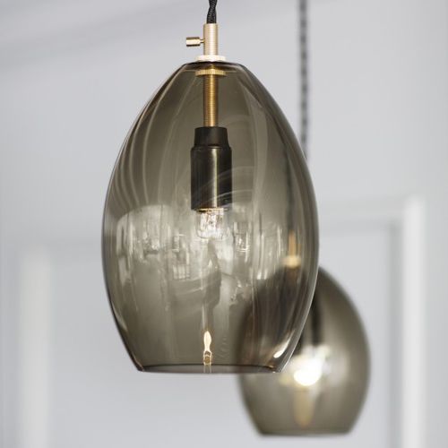 Suspension - UNIKA - Northern - en laiton / en verre / contemporaine