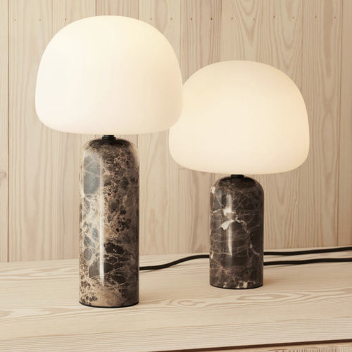 Lampe de table - KIN - Northern - en verre / en marbre / en opale