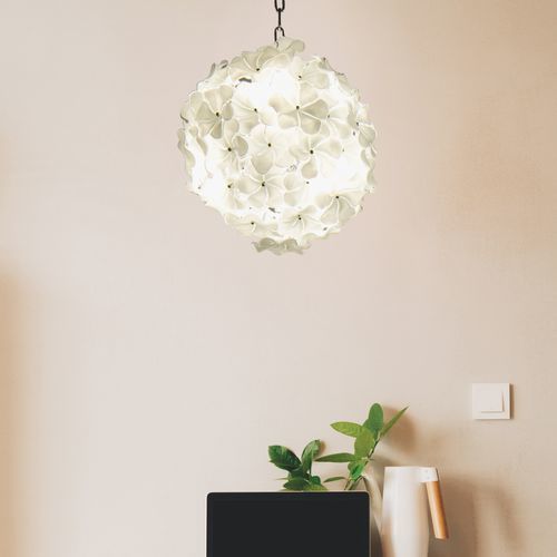 Lustre contemporain - VIBURNO  - Alberto Dona - en verre soufflé / 4 ampoules / professionnel