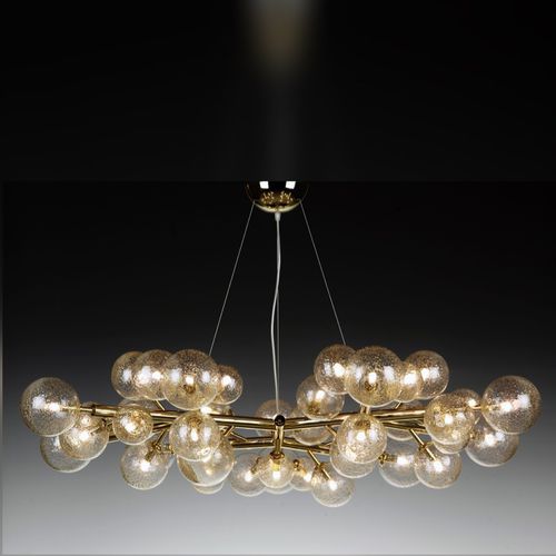 Lustre design minimaliste - MIMOSA - Alberto Dona - en verre de Murano / professionnel / à boules