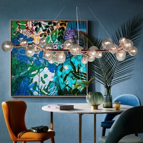 Lustre contemporain - MIMOSA  - Alberto Dona - en verre de Murano / professionnel / à boules