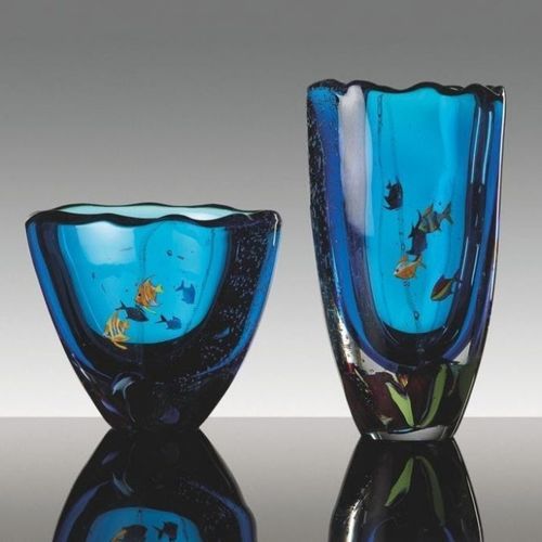 Bol en verre soufflé - ACQUARIUS - Alberto Dona - professionnel / contemporain / fait main