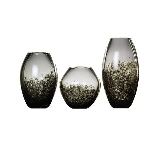 Vase contemporain - TRIS FUCUS - Alberto Dona - en verre soufflé / fait main / professionnel
