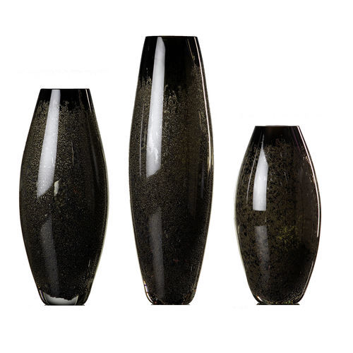 Vase contemporain - TRIS MATRIOSKA - Alberto Dona - en verre soufflé / fait main / professionnel