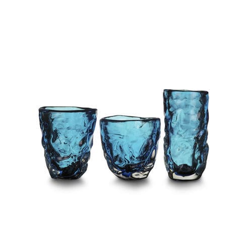 Vase contemporain - BURRI - Alberto Dona - en verre soufflé / en verre de Murano / fait main