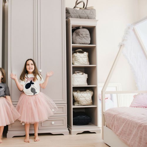 Étagère classique - Atelier Lilu - en bois / pour chambre à coucher / avec rangement