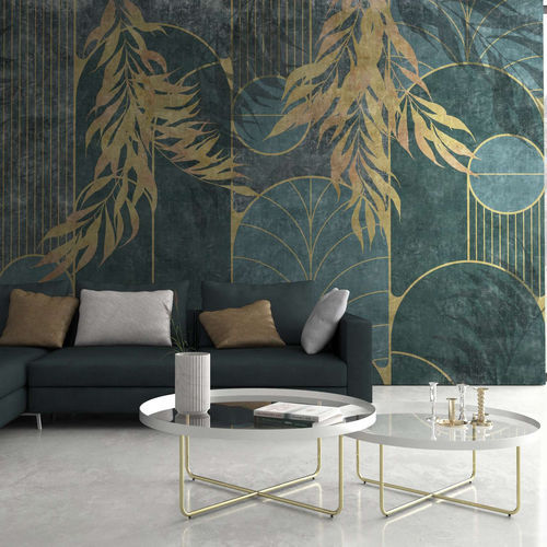 Papier peint contemporain - BASTILLE - WallyArt - en textile non-tissé / en fibre de verre / en vinyle