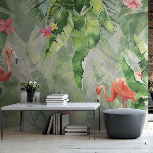 Papier peint contemporain - AMAZON - WallyArt - en textile non-tissé / en fibre de verre / en vinyle