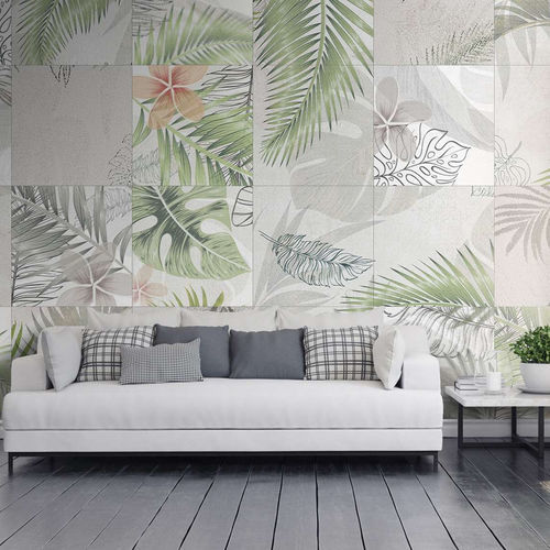 Papier peint contemporain - ASTRID - WallyArt - en textile non-tissé / en fibre de verre / en vinyle