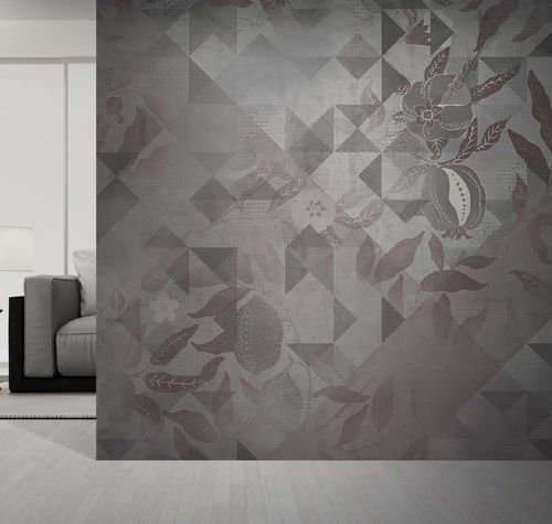 Papier peint contemporain - GRACE - WallyArt - en textile non-tissé / en fibre de verre / en vinyle