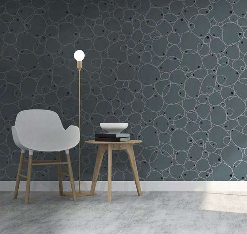 Papier peint contemporain - MATRIX - WallyArt - en textile non-tissé / en fibre de verre / en vinyle