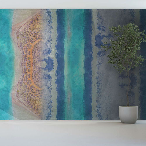 Papier peint contemporain - AUSTRALIA - WallyArt - en textile non-tissé / en fibre de verre / en vinyle