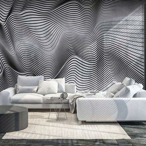 Papier peint contemporain - FREEMAN - WallyArt - en textile non-tissé / en fibre de verre / en vinyle