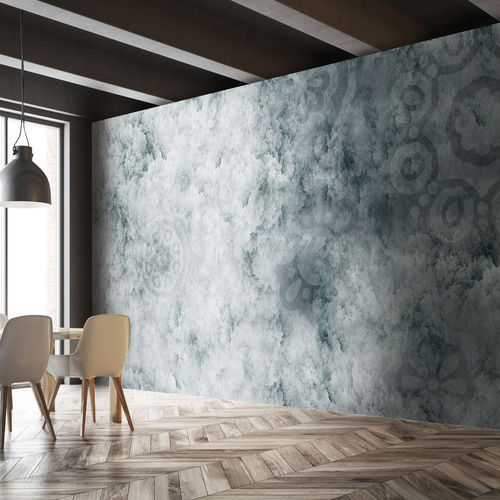 Papier peint contemporain - ICE - WallyArt - en textile non-tissé / en fibre de verre / en vinyle