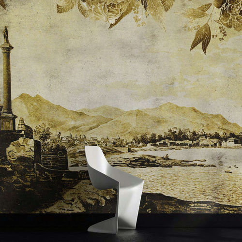 Papier peint contemporain - MAGALÍ - WallyArt - en textile non-tissé / en fibre de verre / en vinyle