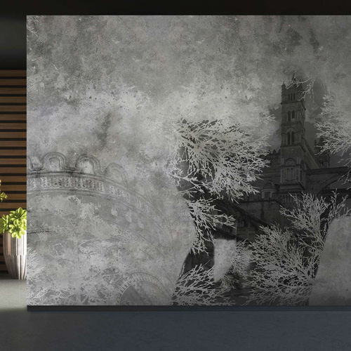 Papier peint vintage - CATEDRAL - WallyArt - en textile non-tissé / en fibre de verre / en vinyle
