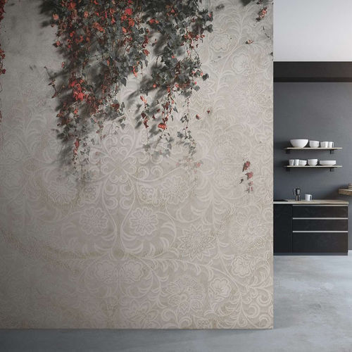 Papier peint vintage - CLIMBER - WallyArt - en textile non-tissé / en fibre de verre / en vinyle