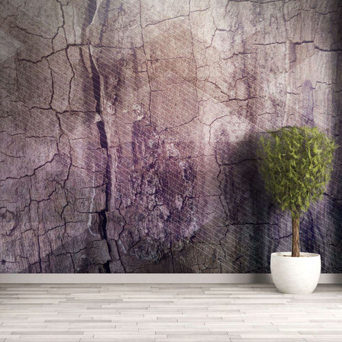 Papier peint contemporain - BARK - WallyArt - en textile non-tissé / en fibre de verre / en vinyle