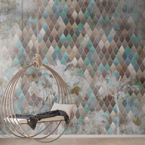 Papier peint contemporain - DREAM - WallyArt - en textile non-tissé / en fibre de verre / en vinyle