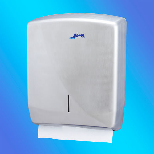Distributeur d'essuie-mains mural - AH25000 - JOFEL INDUSTRIAL S.A. - en acier / professionnel