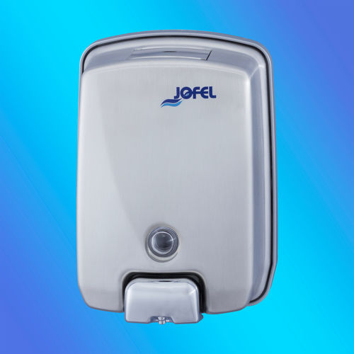 Distributeur de savon professionnel - FUTURA : AC54000 - JOFEL INDUSTRIAL S.A. - mural / en acier / manuel