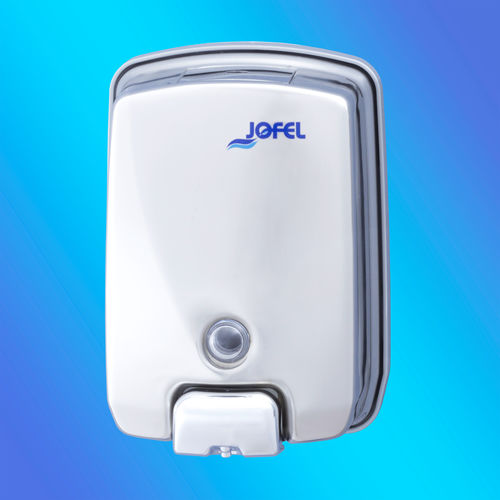 Distributeur de savon professionnel - FUTURA : AC54500 - JOFEL INDUSTRIAL S.A. - mural / en ABS / en chrome