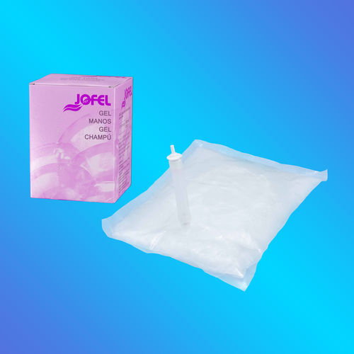 Distributeur de gel douche pour hôtel - AT51680 - JOFEL INDUSTRIAL S.A. - pour bureau / à poser / en carton