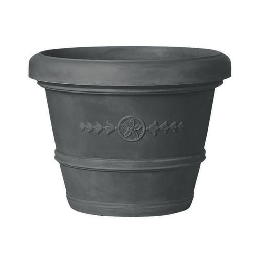 Jardinière en plastique - CONCA CLASSICA - TeraPlast - ronde / classique / d'extérieur