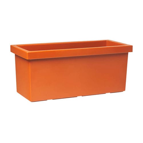 Jardinière en polyéthylène rotomoulé - Sagitta - PASQUINI & BINI - rectangulaire / sur mesure / contemporaine