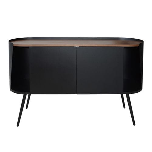 Buffet sur pieds hauts - Armand - Résistub Productions - contemporain / en chêne / en noyer