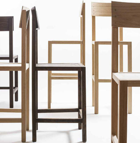Chaise contemporaine - SEGGIOLA  - Plinio il Giovane - d'intérieur / en chêne / ergonomique
