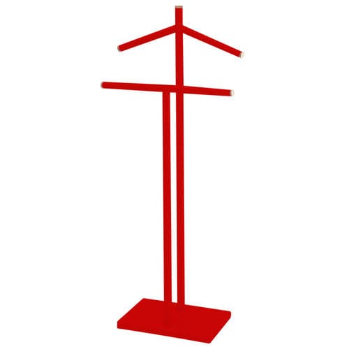 Valet de nuit au sol - JAMES - Officinanove - en métal peint / en bois / contemporain