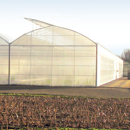 Serre professionnelle - ESPACE - CMF GROUPE - de jardinage / à ouverture totale / tunnel unique