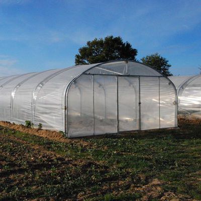 Serre professionnelle - STRAIGHT-SIDED - Serres Jrc - de jardinage / tunnel unique / structure en aluminium