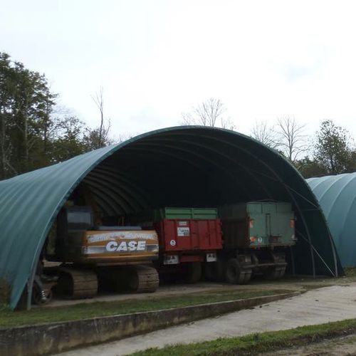 Hangar industriel - JRC 12M SHELTER - Serres Jrc