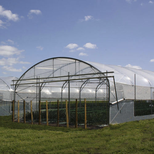 Serre professionnelle - 7.80M ADRIATIQUE TUNNEL - Serres Jrc - de jardinage / tunnel unique / structure en aluminium