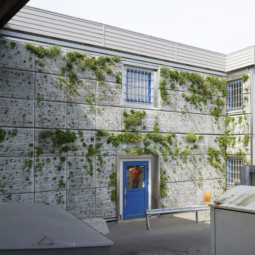Mur végétal d'extérieur - VANTÖR ÅVC - butong - avec structure modulaire