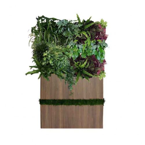 Jardinière en bois - QVD-202-17 / QVD-203-17 - green Habitat - sur mesure / verticale / contemporaine