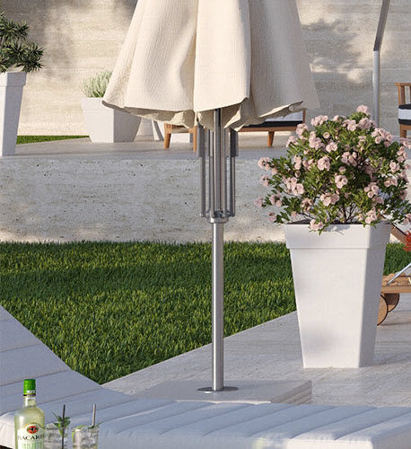 Pot de jardin en polypropylène - CAPRI : HIGH - Artevasi, S.A - rond / carré