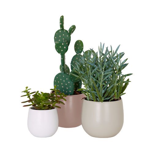 Pot de jardin en céramique - VITORIA - Artevasi, S.A - rond / résidentiel