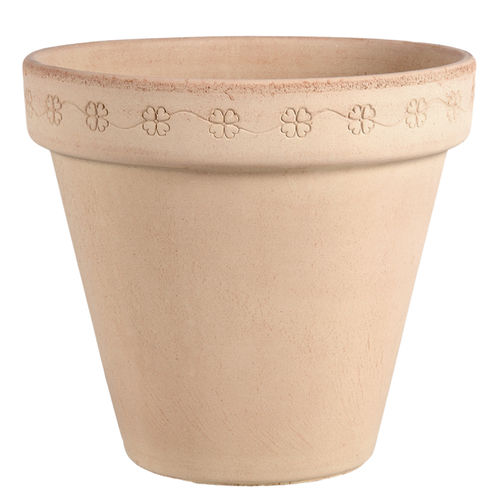 Pot de jardin en terracotta - Arena Daisy - DEGREA - rond / résidentiel